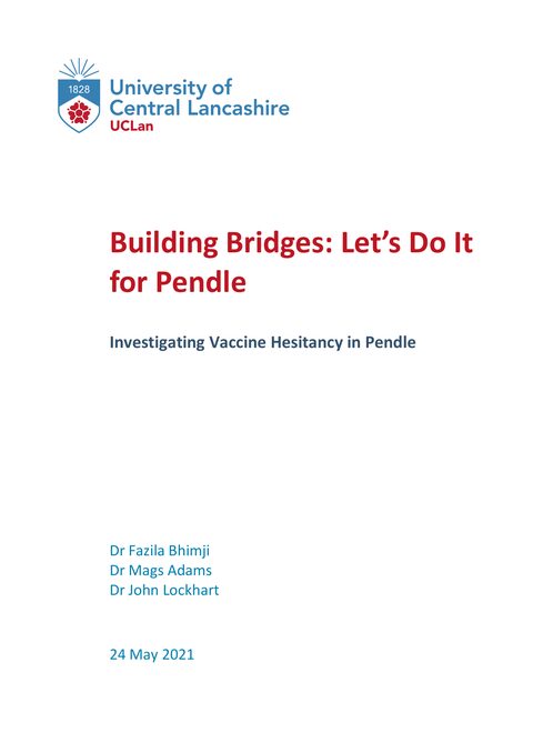 Cover of Vaccine Hesitancy Study
